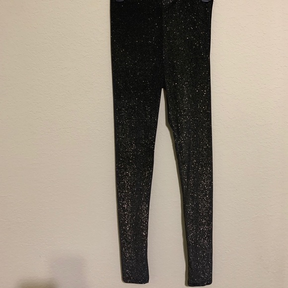 ZARA Black & Gold Sparkle Leggings⚡️ - Picture 5 of 5